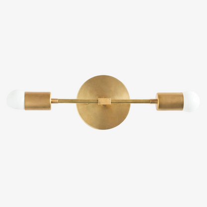 Mobilux Line Minimalist Vanity Light Fixture - Mid Century Bathroom Sconce