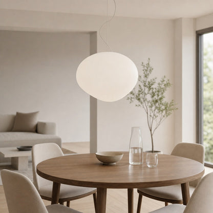 Stonea Contemporary Hanging Pendant Light – Artistic Hanging Pendant Light for Modern Interior Spaces N17