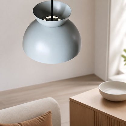 Aurelia Modern Dome Pendant Light – Sculptural Nordic Design
