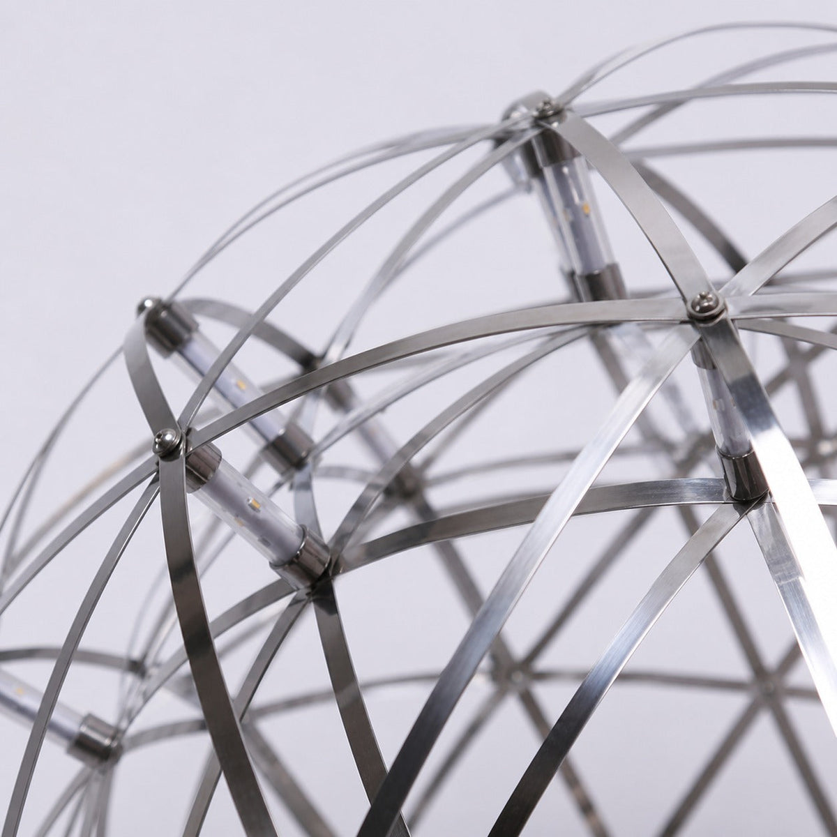Silver Spark Ball Pendant Light