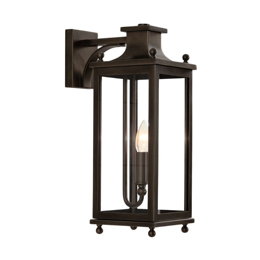 Yolvira Outdoor Lantern Sconce – Versatile Wall Light for Porch, Patio, or Corridor
