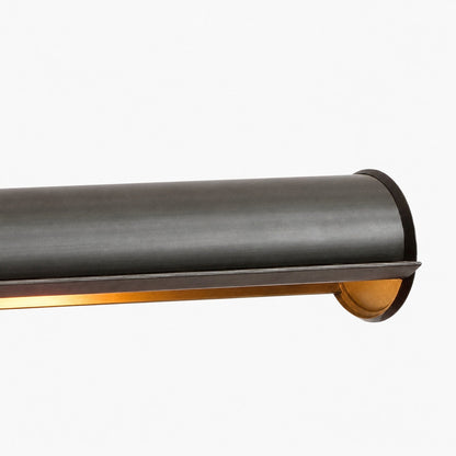 Serena Slim Hood Sconce - Transitional Style Art Lighting For Living Room