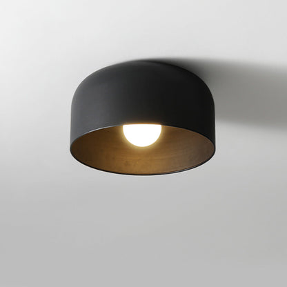 Stylische Skandinavische Rund Metall Deckenleuchte