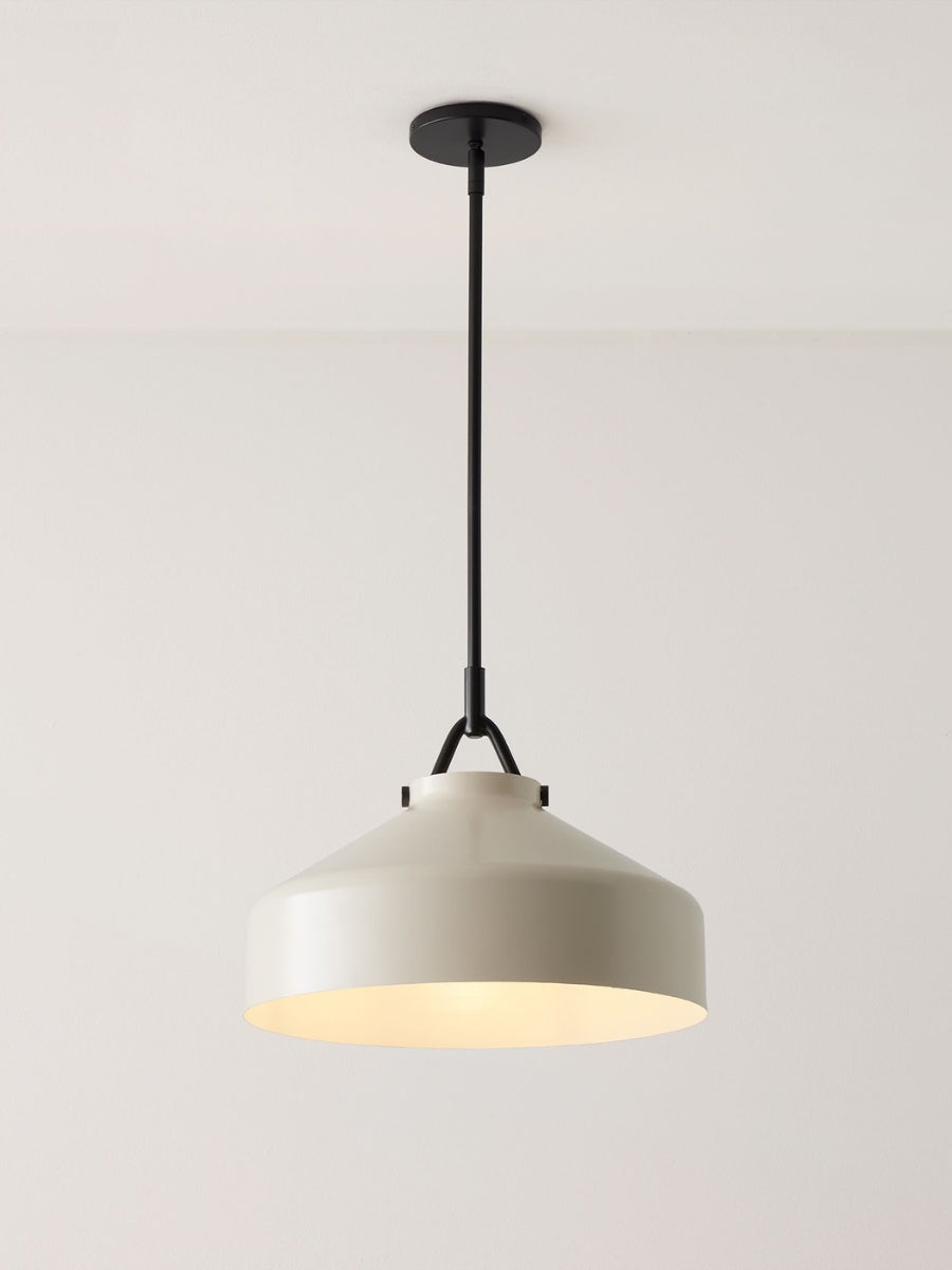 Skandinavisch Metallstange Glockenform Pendelleuchte