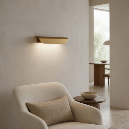 Hidra Modern Metal Wall Sconce – Minimalist Down-Light Sconce for Modern Homes
