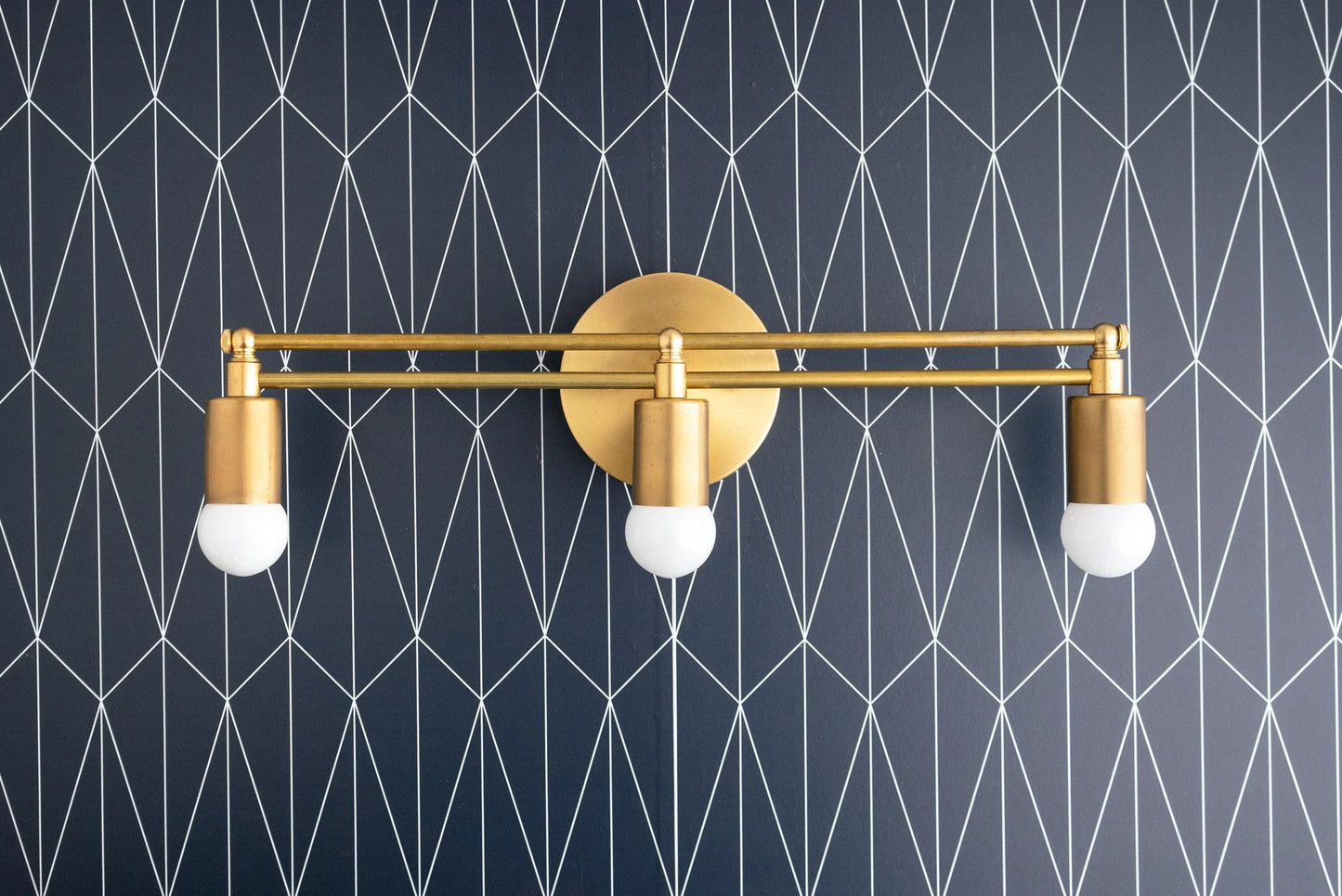 Mobilux Line Moderne Vanity Light - Badezimmer-Wandleuchte im Art-Deco-Stil