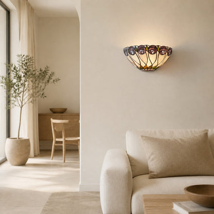TF Hutchinson Tiffany Wall Light – Stylish Art Deco Fit for Hallway