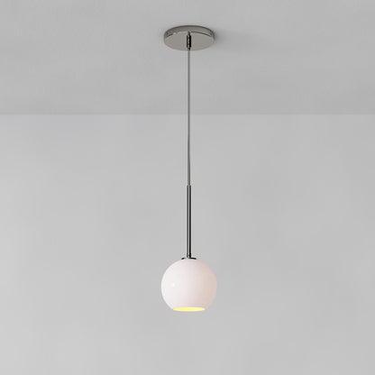 Selvion Sculptural Globe Pendant Light - Modern Glass Pendant Lamp - Sleek Design