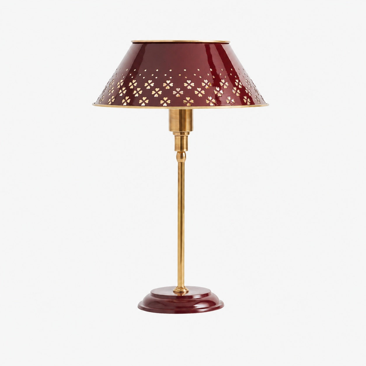 Auriglow Perforierte Blumen-Tischlampe - Space Age inspiziertes Highlight für Wohnzimmer, Schlafzimmer oder Büro