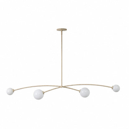 Arden Glass Pendant Chandelier – Minimalist Geometric Design for Modern Interiors
