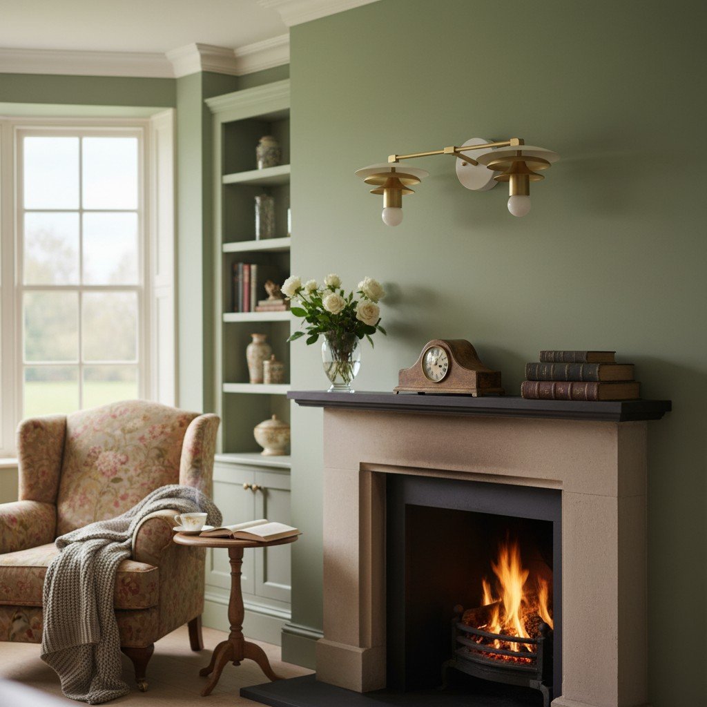 Artivo Layered Brass Design – Scandinavian Style – Wall Sconce – Ideal for Modern Bathrooms