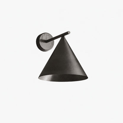Ivoran Wall Sconce - Metal Acrylic Cone LED Wall Lamp for Living Room