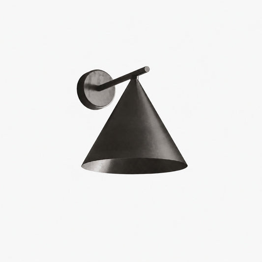 Ivoran Wall Sconce - Metal Acrylic Cone LED Wall Lamp for Living Room