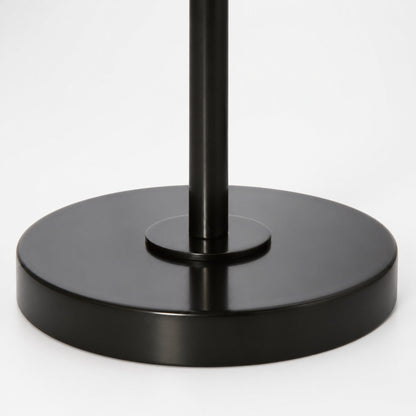 Ruffmeto Transitional Slim Table Lamp – Sculptural Shade Lighting for Living Room or Bedroom