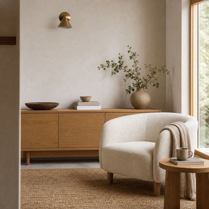Brivana Wandleuchte – Moderne Metall-Wandlampe für Schlafzimmer & Flur
