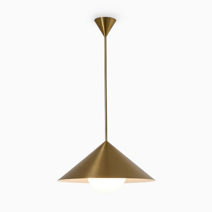 Brivana Adjustable Pendant – Mid-Century Cone Light for Kitchen & Dining