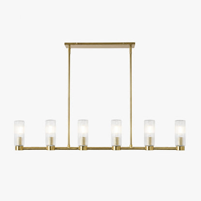 Rivora Kronleuchter aus geriffeltem Glas – Elegantes, geripptes, langlebiges Design