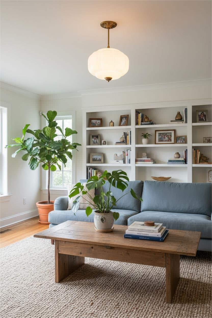 Eloise Pendant Light - Vintage Milk Glass Pendant Light
