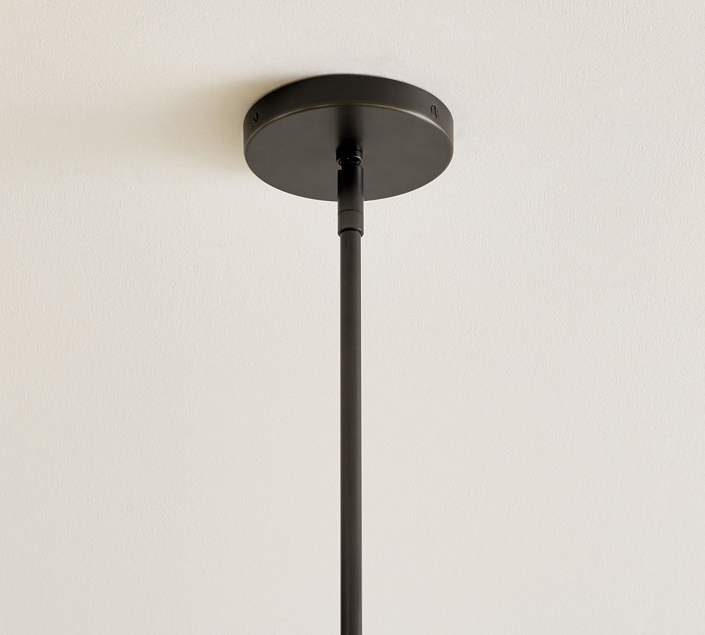 Calin Classic Round Chandelier - Bronze Iron Light for Dining