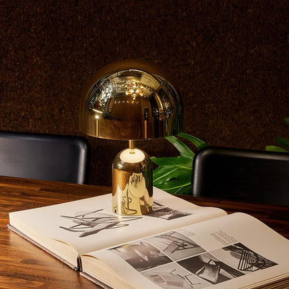 Bell Domed Table Lamp – Modern Minimalist Light for Bedroom & Reading Nooks