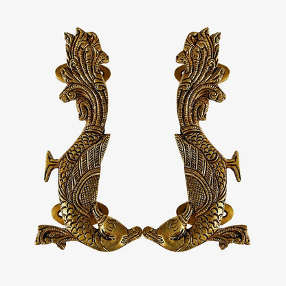 Handcrafted Brass Animal Door Handles 10