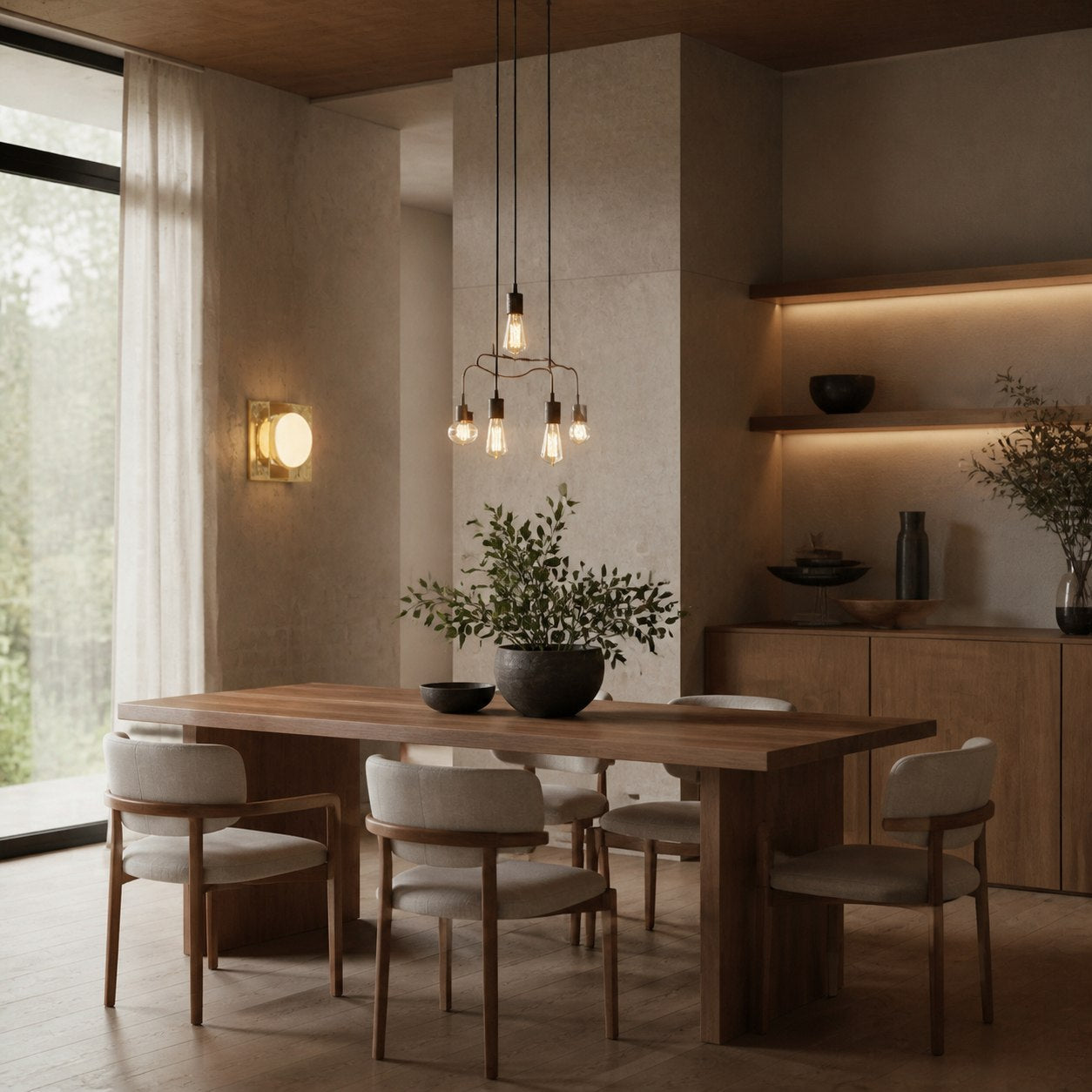 Vellaro Wall Sconce Glass and Metal Design - Timeless Style for Kitchen and Office Lighting
