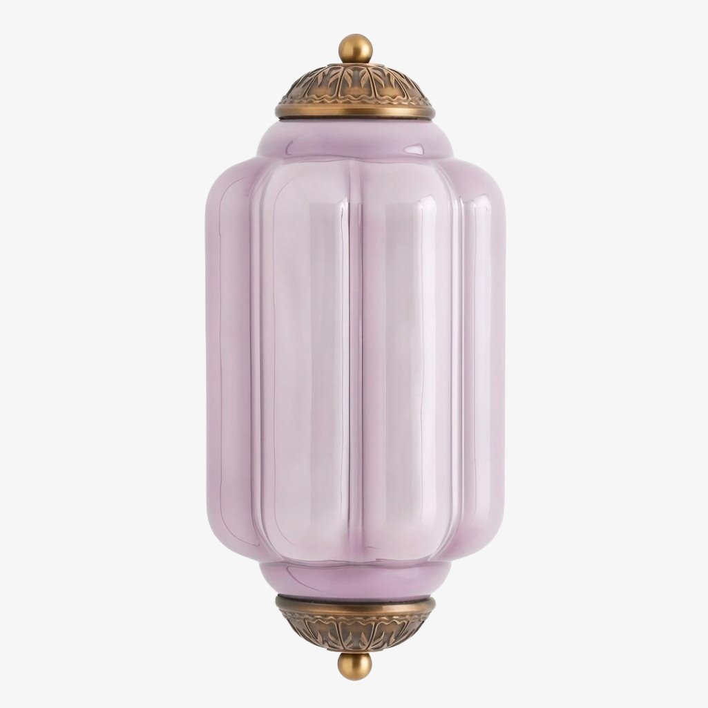 Eloise Brass Wall Sconce – Elegant Milk Glass Vintage Lighting