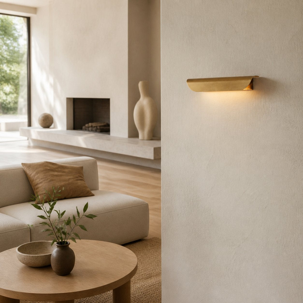 Hidra Modern Metal Wall Sconce – Minimalist Down-Light Sconce for Modern Homes