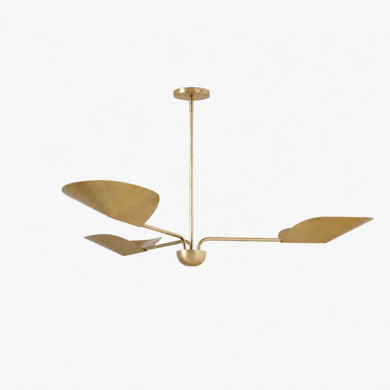 Kronleuchter aus Lutal-Bronze – Modernes Design mit monochromer Oberfläche