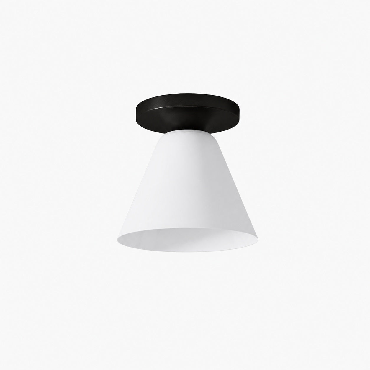 Conica Cone Flush Mount – Glas-Deckenleuchte für moderne Räume