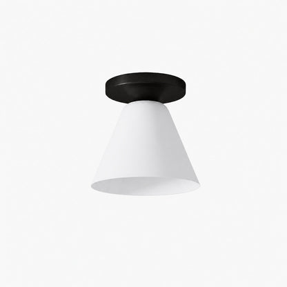 Conica Cone Flush Mount – Glas-Deckenleuchte für moderne Räume