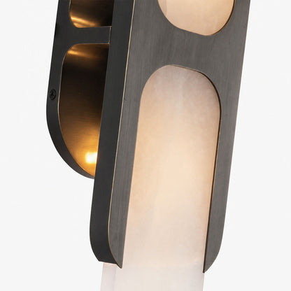 Alinara Wandleuchte – Moderne klassische Wandleuchte aus Alabaster für Luxus