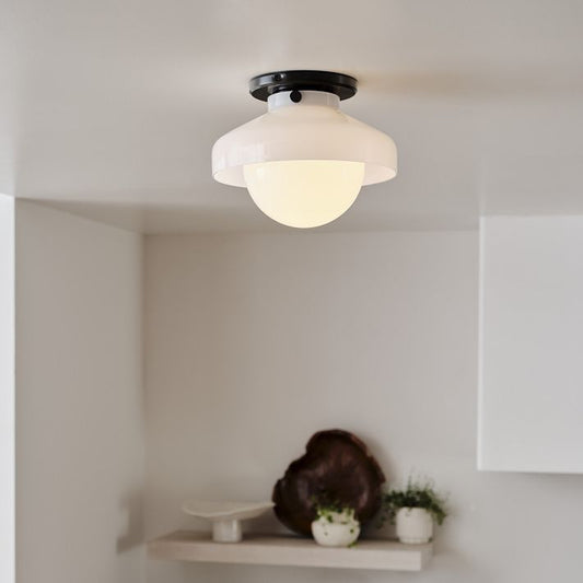 Hanton Modern Flush Mount Ceiling Light - Metal Minimalist Fixture for Home