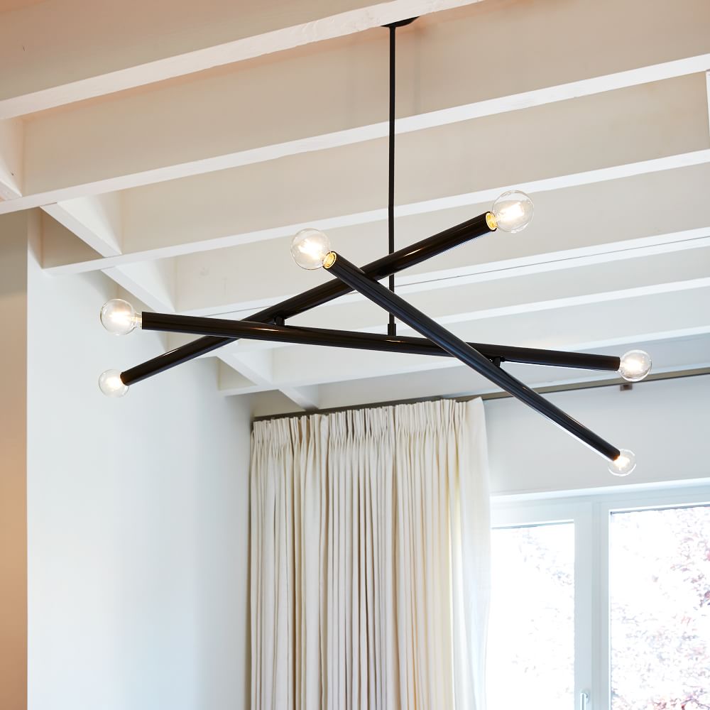 Borvia Adjustable Chandelier – Modern Trace Light with Flexible Arms for Bedroom or Staircase