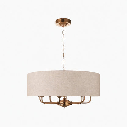Tela Classic Multi-Light Design Pendant Light – Traditional Style Hanging Lamp for Dining Room