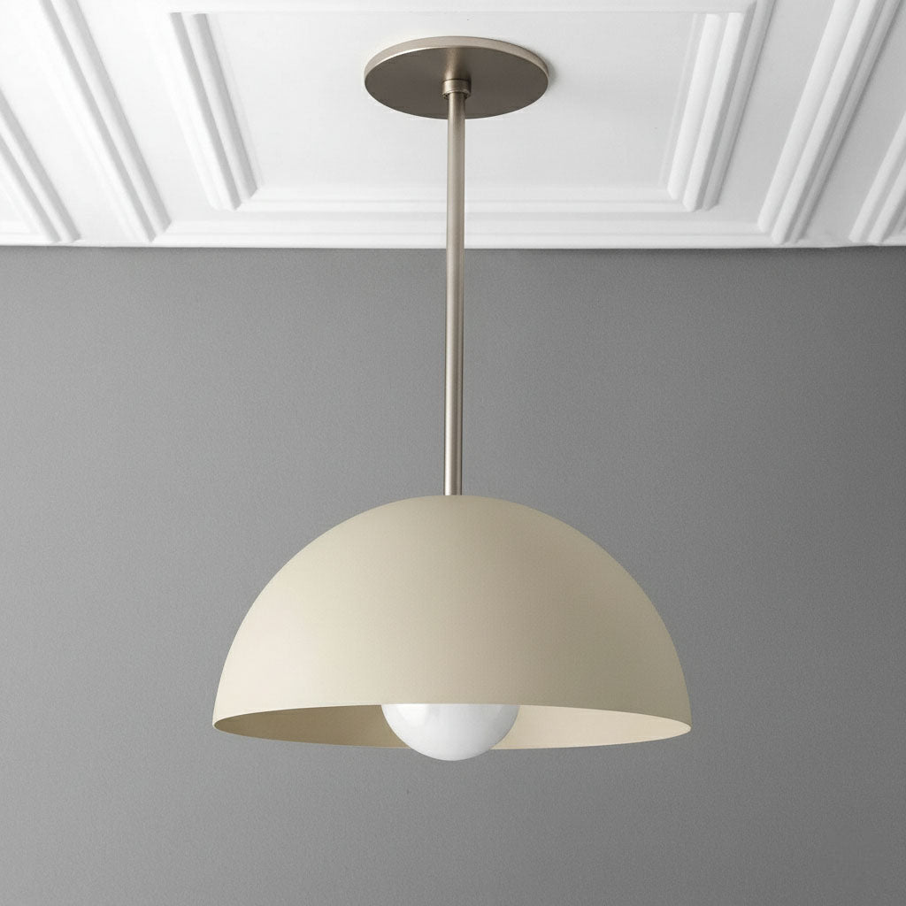 Metio Dome Neutral Dome Pendelleuchte – Moderne Akzentbeleuchtung aus Metall