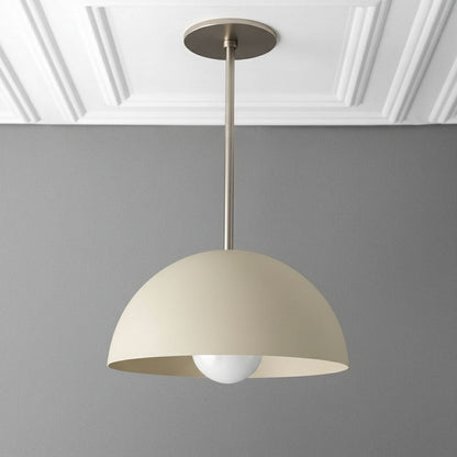Metio Dome Neutral Dome Pendelleuchte – Moderne Akzentbeleuchtung aus Metall