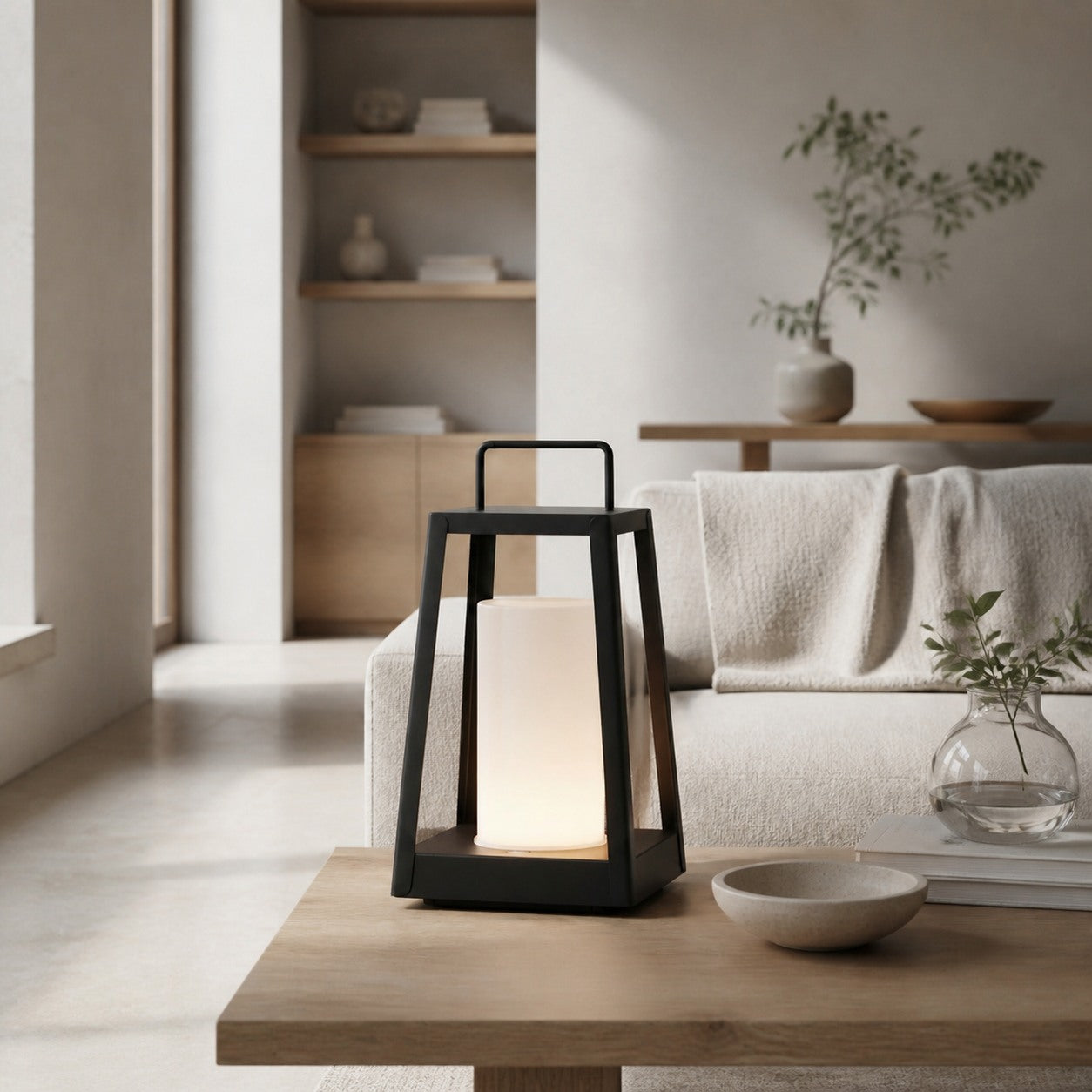 Ambulux Outdoor-Tragbare Lampe – Kompakte Laterne mit ästhetischem Design für Camping oder Esszimmer