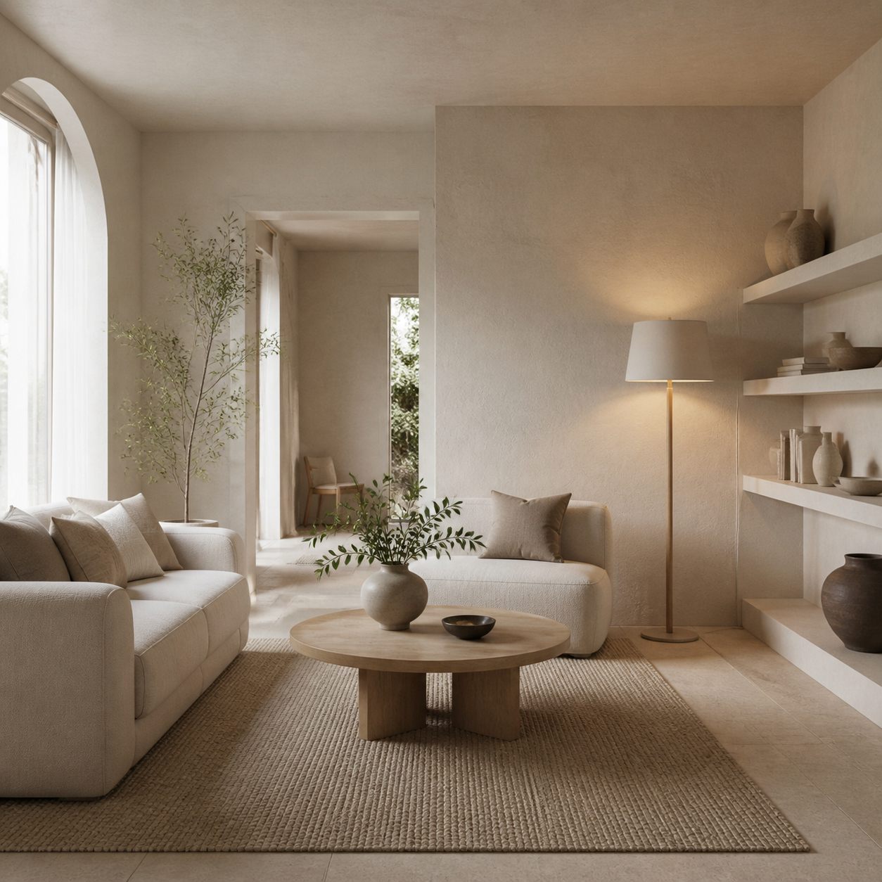 Novera Art Deco Kuppel-Hängeleuchte mit verstellbarer Höhe und Glasschirm - Wohnzimmer