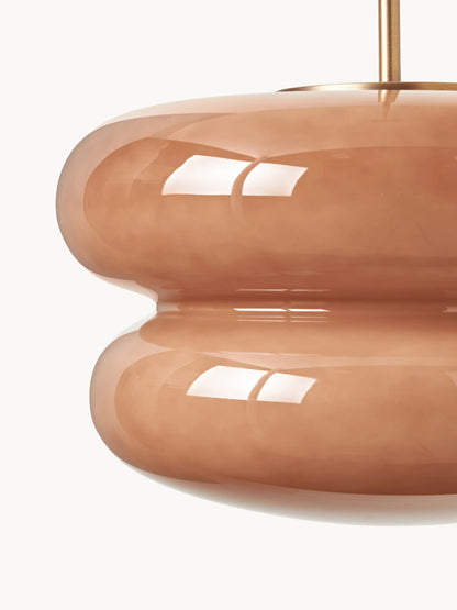 Spherical Opal Glass Pendant Lamp Modern Style for Dining & Living Rooms