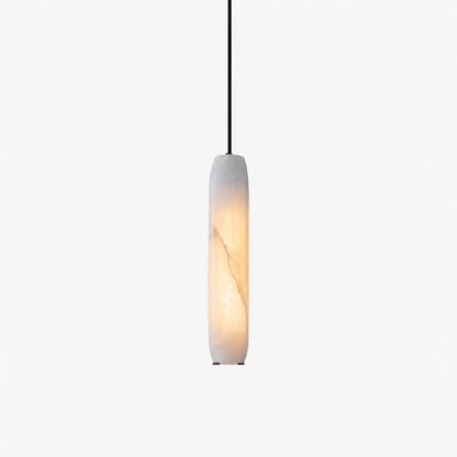 Alabaster Flute Pendant Light