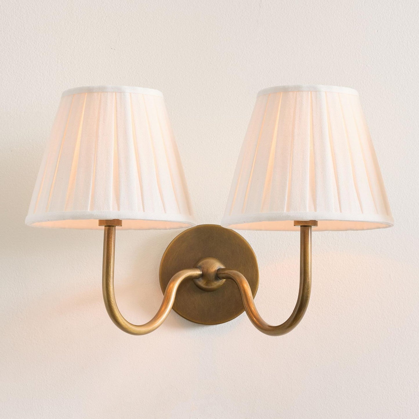 Luvora Decorative Pleated Shade Wall Lamp Vintage Modern Lighting for Corridor and Home Interiors