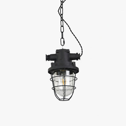 Bulkhead Cage Pendant Light