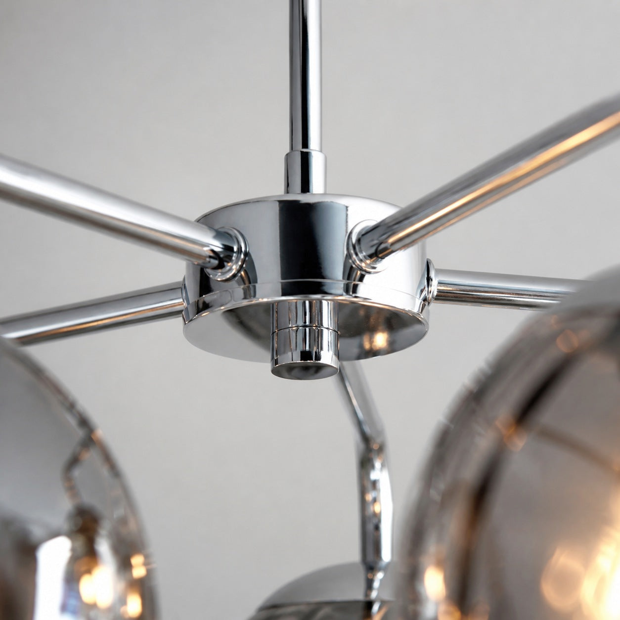Tracian Glass Mid-Century Modern Globe Pendant Light for Dining Room