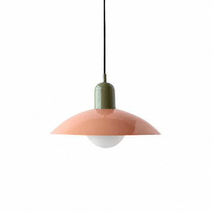Lirra Creative Macaron Pendant Lamp - Scandinavian Style Iron Lamp for Bedroom & Kids Room