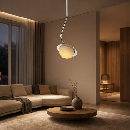 Chic Luminance Alabaster Pendant Light
