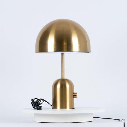 Bell Domed Table Lamp – Modern Minimalist Light for Bedroom & Reading Nooks
