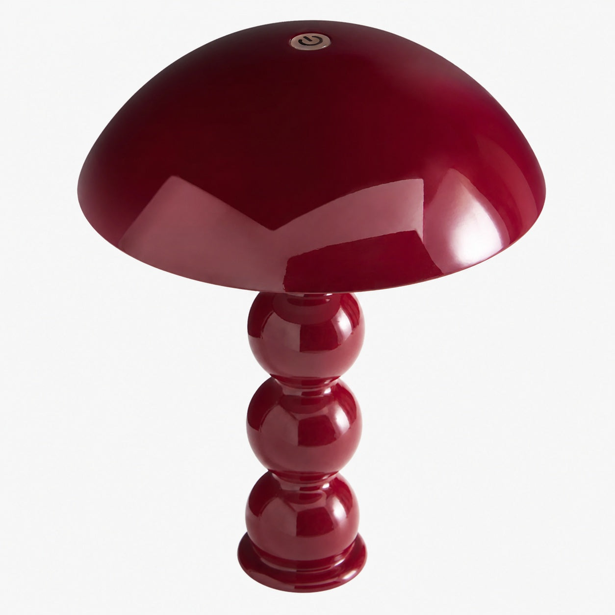 Modo LED Table Lamp – Orb-Stacked Base Mushroom Shade Perfect for Living Room or Bedroom