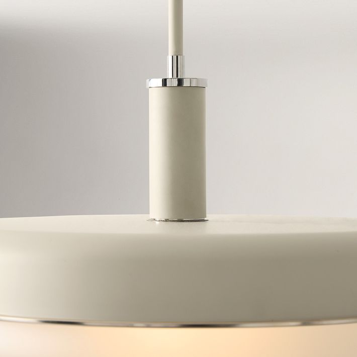 Rolvona Glass Pendant Light - Vintage Inspired Retro Style with Modern Elegance