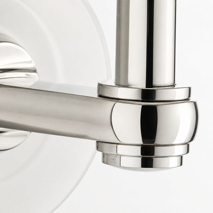 Roven Metall-Wandleuchte – Elegante Metall-Einzel- oder Dreifach-Wandleuchte für Waschtisch oder Badezimmer